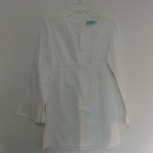 Sheer light summer dress or top with legging